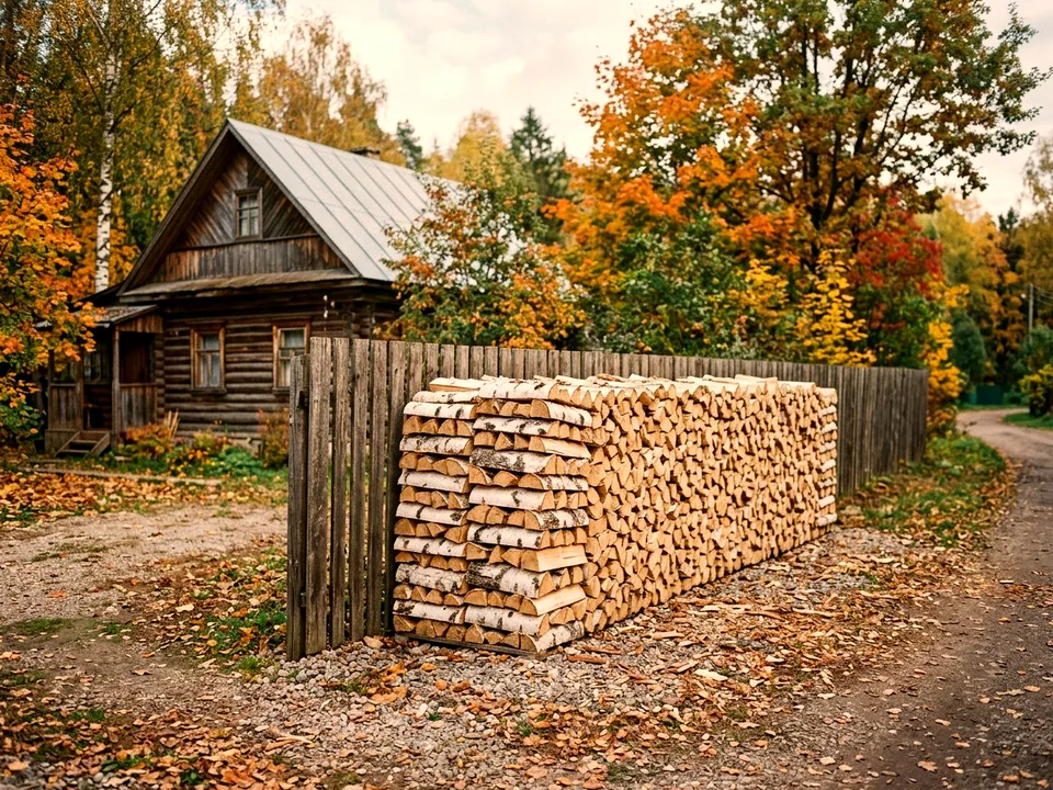 Дуб + укладка в дровник, Липецк, улица Садовая, 10